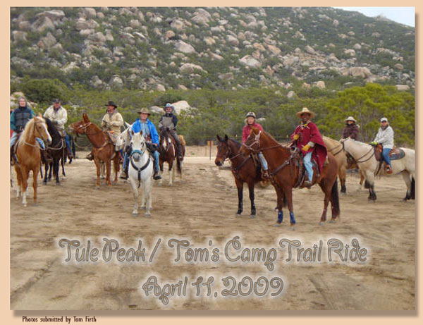 Tule Peak Ride - Redshank Riders